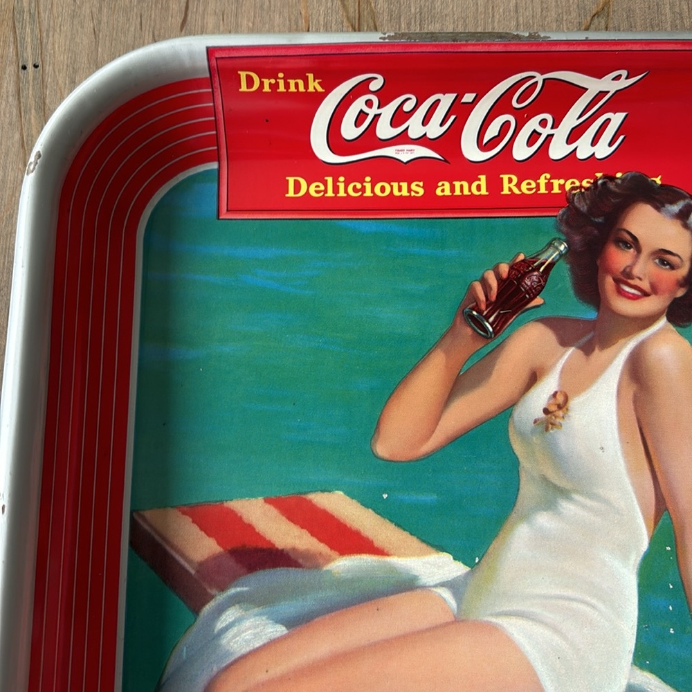 1939 Coca-Cola Tray - Picture 7 of 13